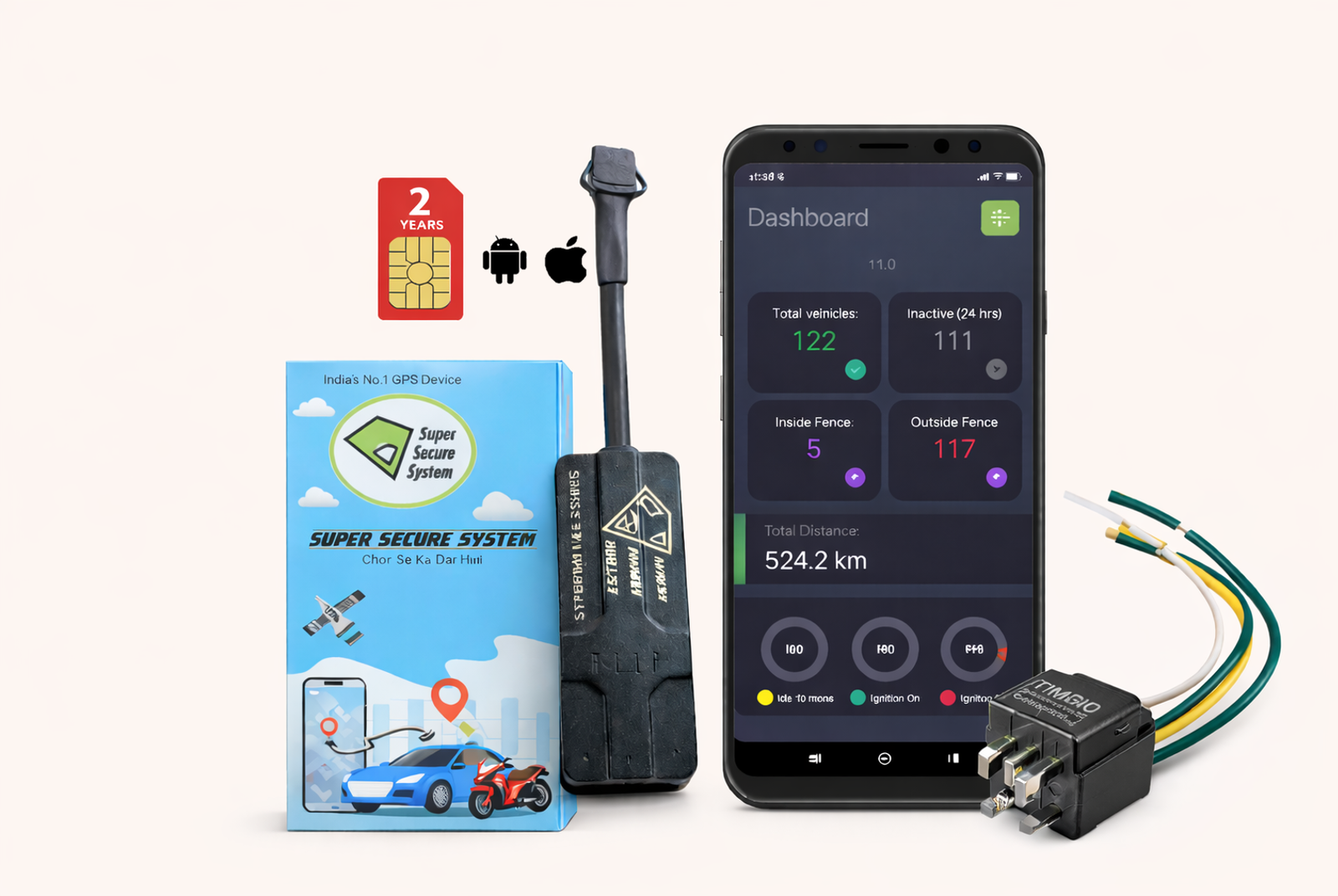 Screenshot (558) GPS Vehicle Tracker - 2-Year Plan with SIM & Device (V5) - Image 1